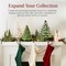 Best Choice Products Set of 3 Pre-Lit Hand-Painted Ceramic Tabletop Christmas Trees